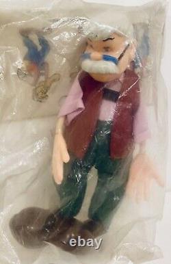 Vintage Marx Toys Twistable Geppetto in Package Walt Disney NOS