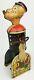 Vintage Marx Walking Popeye Carrying Parrots Tin Litho Wind Up Toy Not Working
