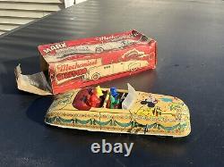 Vintage Marx Walt Disney Parade Mechanical Roadster with box Clean Windup