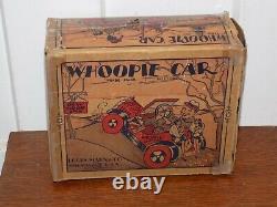 Vintage Marx Whoopie Car Wind Up Toy Box Only