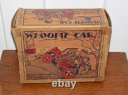 Vintage Marx Whoopie Car Wind Up Toy Box Only