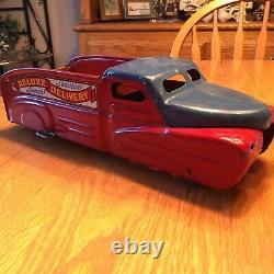 Vintage Marx Wind Up Deluxe Delivery Truck