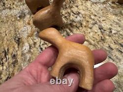 Vintage Mid Century MCM Antonio Vitali Wooden Wood Animals Ram & More Lot