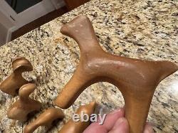 Vintage Mid Century MCM Antonio Vitali Wooden Wood Animals Ram & More Lot