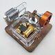 Vintage Mini Music Box Stirling Engine Model Collection Antique Toys Retro Gift