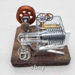 Vintage Mini Music Box Stirling Engine Model Collection Antique Toys Retro Gift