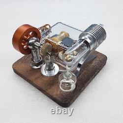 Vintage Mini Music Box Stirling Engine Model Collection Antique Toys Retro Gift