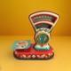 Vintage Modern Toys Tin Litho Toy Scale Japan 1960's Seahorses Vivid Color