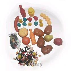 Vintage Mr Potato Head Willy Burger Tooty Frooty RARE Friends Toy LOT Hasbro 60s