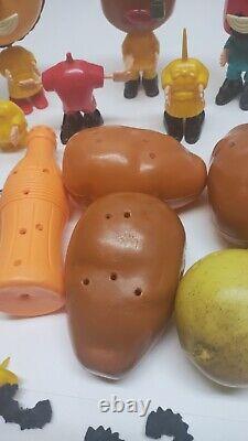 Vintage Mr Potato Head Willy Burger Tooty Frooty RARE Friends Toy LOT Hasbro 60s
