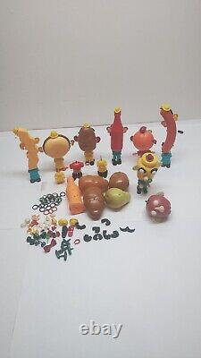 Vintage Mr Potato Head Willy Burger Tooty Frooty RARE Friends Toy LOT Hasbro 60s