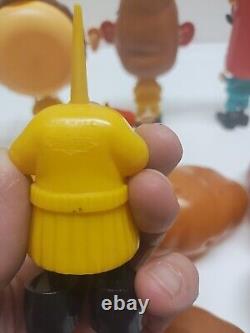 Vintage Mr Potato Head Willy Burger Tooty Frooty RARE Friends Toy LOT Hasbro 60s