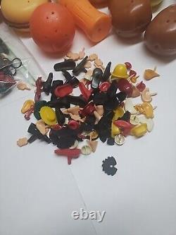 Vintage Mr Potato Head Willy Burger Tooty Frooty RARE Friends Toy LOT Hasbro 60s