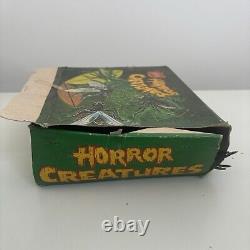 Vintage New Horror Creatures Rubber Toy Hong Kong Full Store Display Box Spider