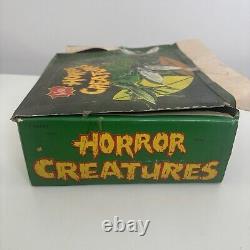 Vintage New Horror Creatures Rubber Toy Hong Kong Full Store Display Box Spider