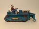Vintage Nomura Bulldozer 1960s with box. Excellent Condition. Works