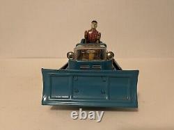 Vintage Nomura Bulldozer 1960s with box. Excellent Condition. Works