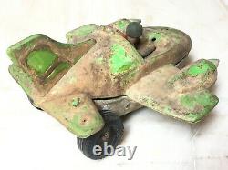 Vintage Old Rare Collectible Wind Up Colorful Helicopter Litho Toy Japan