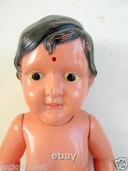 Vintage Old Rare Royal Trade Mark Celluloid Big Size Baby Collectible Toy Japan