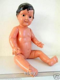 Vintage Old Rare Royal Trade Mark Celluloid Big Size Baby Collectible Toy Japan
