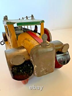 Vintage Original 1920's GIRARD TOYS (Pre-MARX) Wind-Up Overland Trail Bus