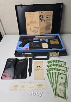 Vintage Original 1965 James Bond 007 Attache Case Multiple Toys Read Description