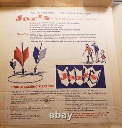 Vintage Original Jart Set Steel Removed Complete Set Including Box & Rings