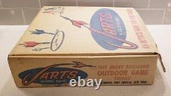 Vintage Original Jart Set Steel Removed Complete Set Including Box & Rings