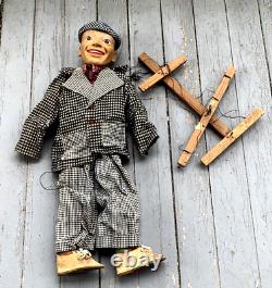 Vintage Original Pinky Lee By A Juro Celebrity Marionette 21 Tall (19f)