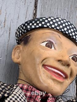 Vintage Original Pinky Lee By A Juro Celebrity Marionette 21 Tall (19f)
