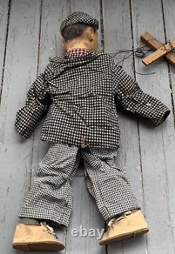 Vintage Original Pinky Lee By A Juro Celebrity Marionette 21 Tall (19f)