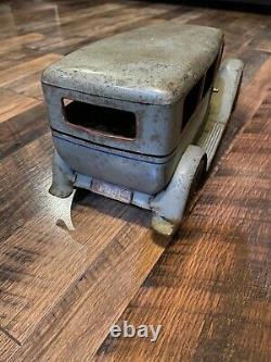 Vintage Paya Tin Toy Windup Car Sedan 14