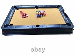 Vintage Peerless Playthings Swivel Pool Missing Cue Ball & Rack With Box! Rare