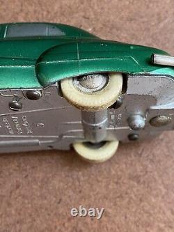 Vintage Prameta Buick 405 Chrome Green Wind Up Toy Made In Germany NO KEY