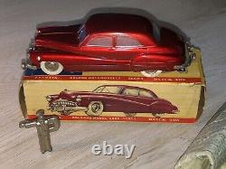 Vintage Prameta Buick 405 Red Made in Germany Brit. Zone 1950's Complete withbox