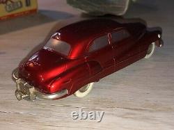 Vintage Prameta Buick 405 Red Made in Germany Brit. Zone 1950's Complete withbox