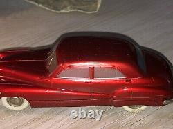 Vintage Prameta Buick 405 Red Made in Germany Brit. Zone 1950's Complete withbox