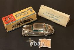 Vintage Prameta Kolner Automodelle Mercedes Benz 300 Germany Wind Up with Box Key