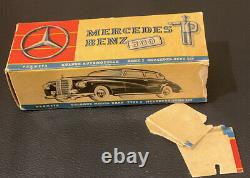 Vintage Prameta Kolner Automodelle Mercedes Benz 300 Germany Wind Up with Box Key