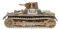 Vintage Pre-WWII GAMA #60 Panzer I tank with Figures (c. 1934-1938)