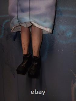 Vintage Professional Marionette String Puppet Folk Art Hand Carved