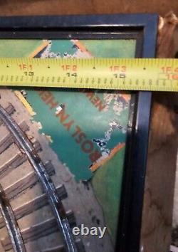 Vintage Ranger Steel #410 Model Mechanical Railroad Toy Train Set with Box
