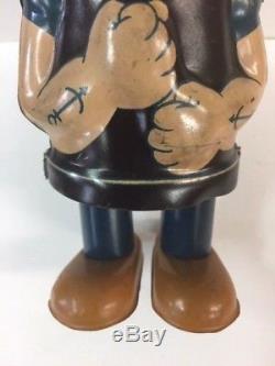 Vintage Rare J Chein Popeye wind up toy