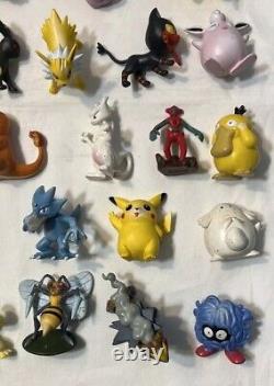 Vintage Rare Pokemon TOMY AULDLEY 41 Figures CGTSJ 1998 Pikachu Pokeball Lot