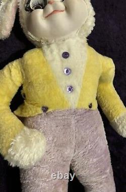 Vintage Rare Ruhston Store Display Bunny Rabbit 31 Tall Imperfections