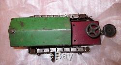 Vintage Rare Steel Structo Toys 1920s Wind Up Crawler Tractor