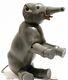 Vintage Schoenhut Humpty Dumpty Circus Elephant 11 Leather Ears Tusk Glass Eyes