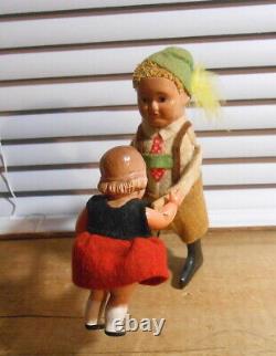 Vintage Schuco Bavarian Dancers Windup WORKS, Germany