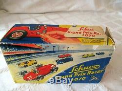 Vintage Schuco Grand Prix Racer 1070 -w Org Box Key -germany Antique Toy-6.5