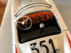 Vintage Schuco Porsche 550 Examico Tin Wind Up & 5 Gears # 01862